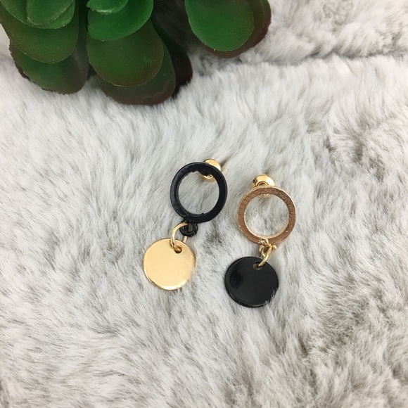 Korean style earrings set tassel long dangle drop - Picture 6 of 8